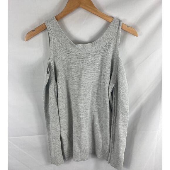 Express Two Way Lace Up Cold Shoulder Sweater XS - Picture 8 of 8